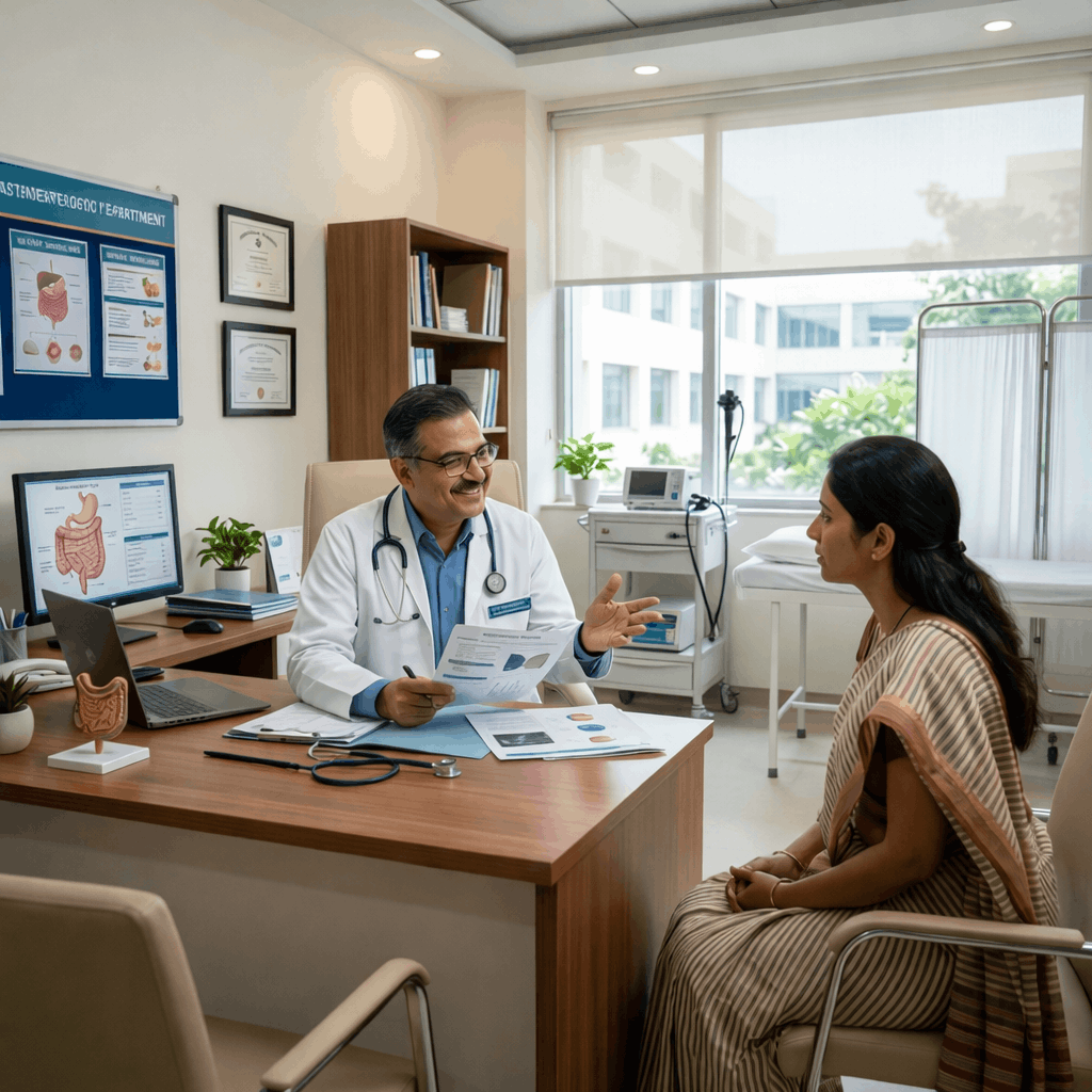 High-tech Gastroenterology diagnostic lab