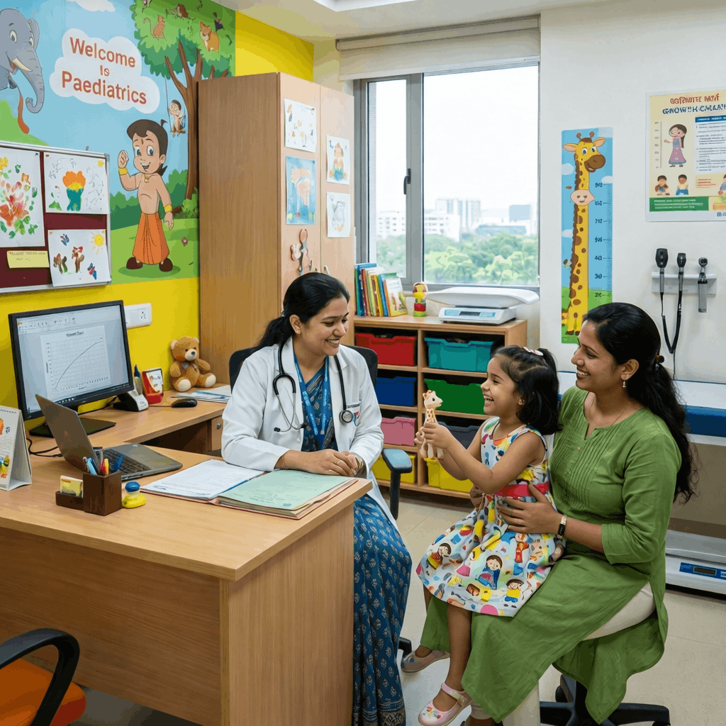 Caring and colorful environment for Pediatrics patient
