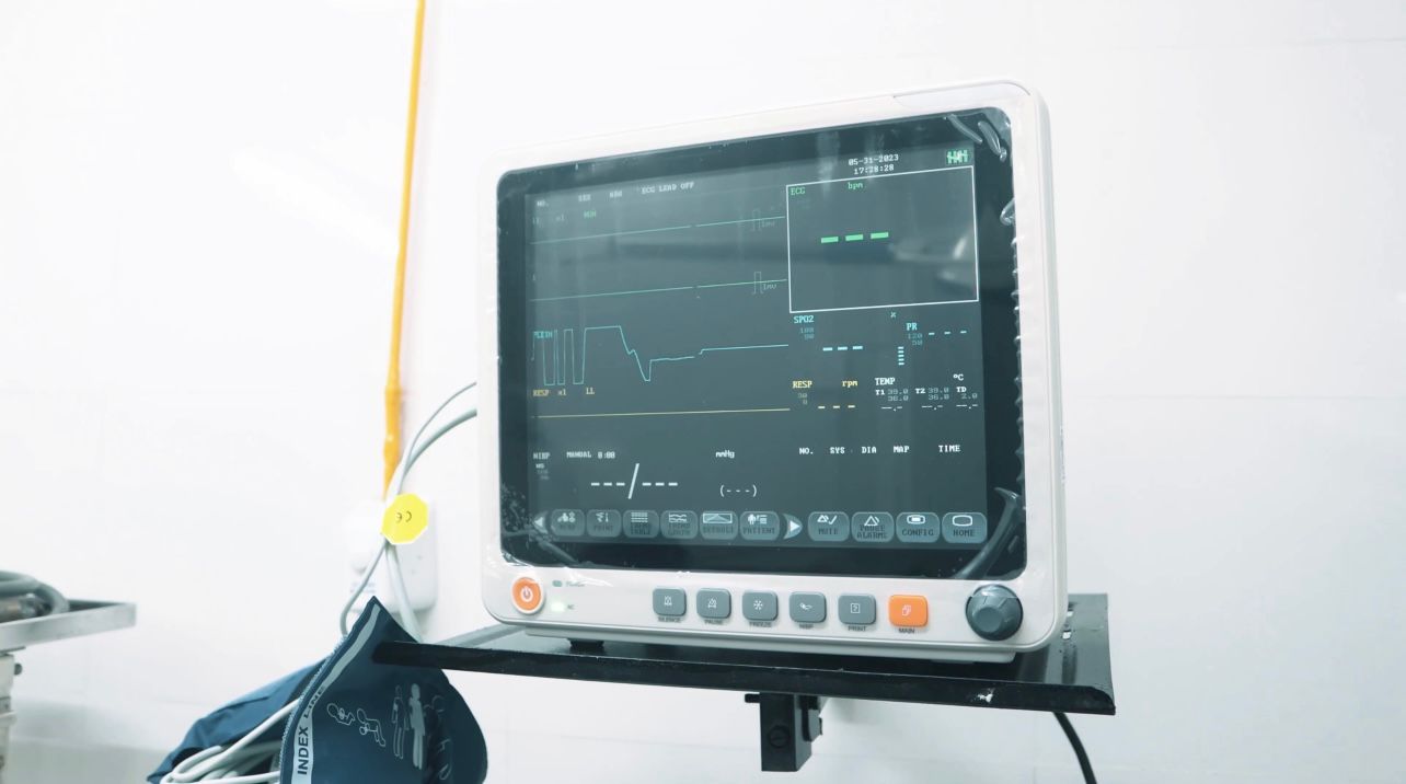 Clean and modern patient ward facility