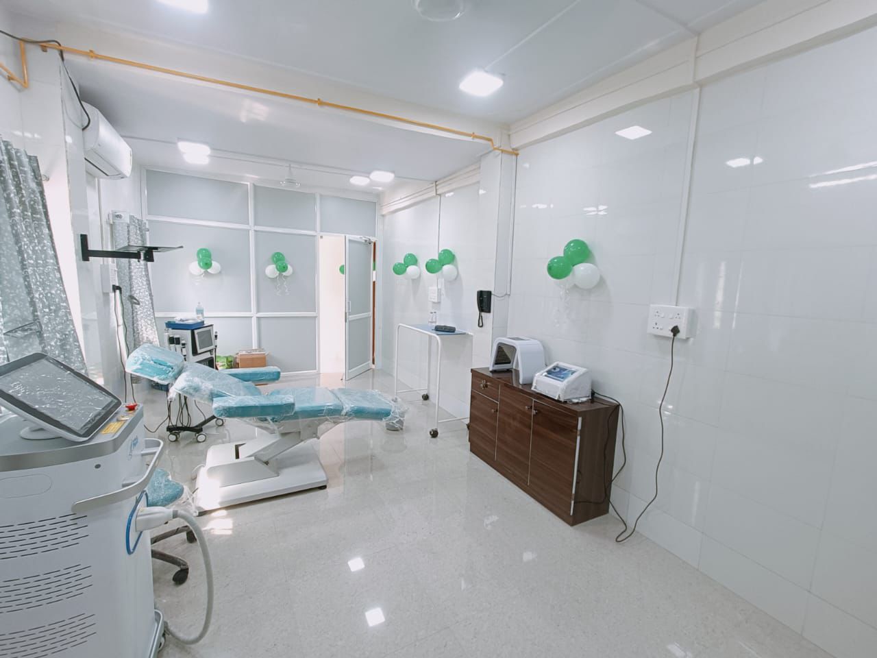 Staff providing compassionate assistance to patient